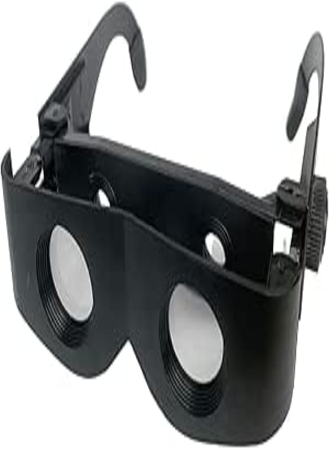 fashion mania Hands-Free Binocular Glasses Portable Zoomable Fishing Glasses Fishing Binoculars,Binoculars Telescope for Outdoor Hunting Bird Watching Sightseeing Concerts